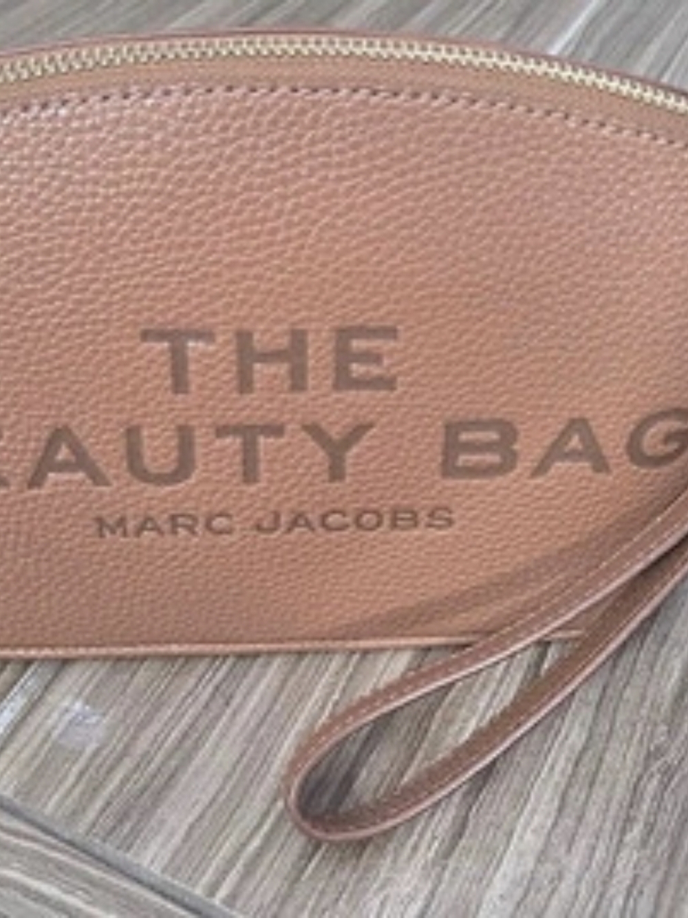 Marc Jacobs The Beauty Bag Brown Cosmetic Bag